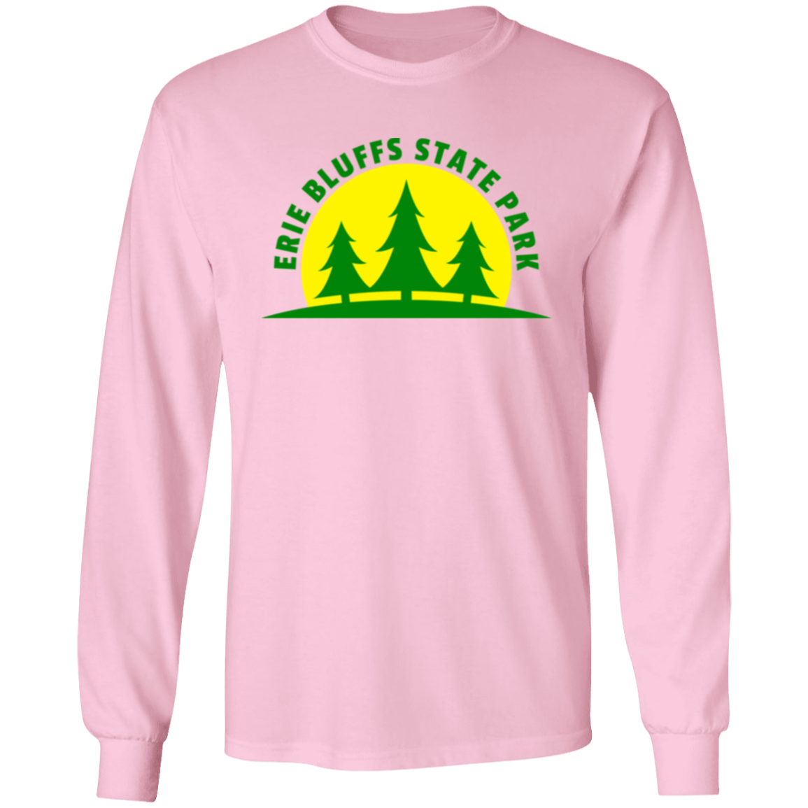 Erie Bluffs State Park LS T-Shirt