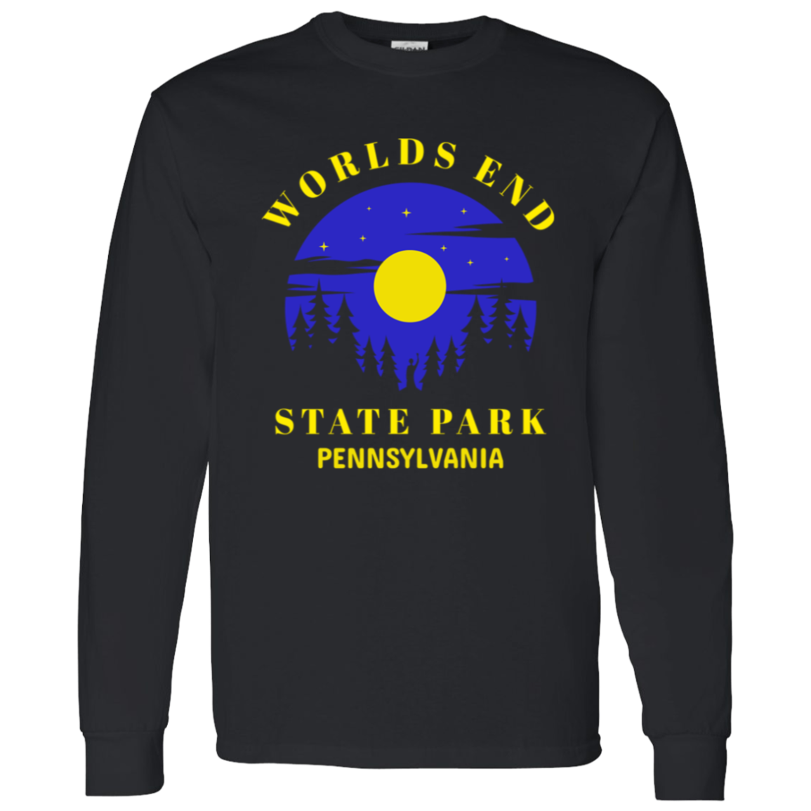 Worlds End State Park LS T-Shirt