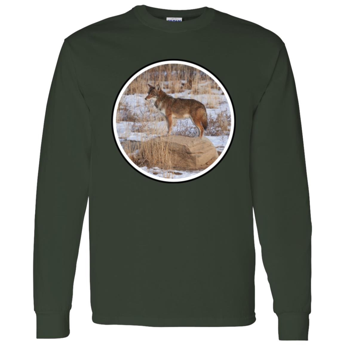 Coyote On The Hunt LS T-Shirt