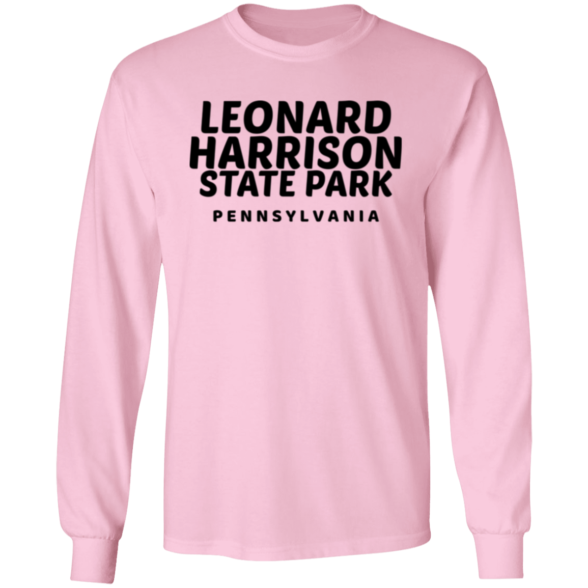 Leonard Harrison State Park LS T-Shirt