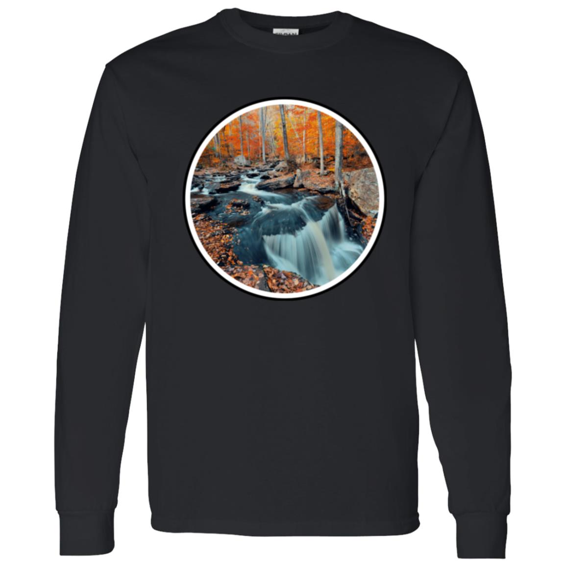 Autumn Waterfall LS T-Shirt